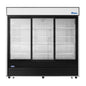 Atosa Commercial 3-Door Sliding Glass Merchandiser Refrigerator 64.4 - MCF8729GR