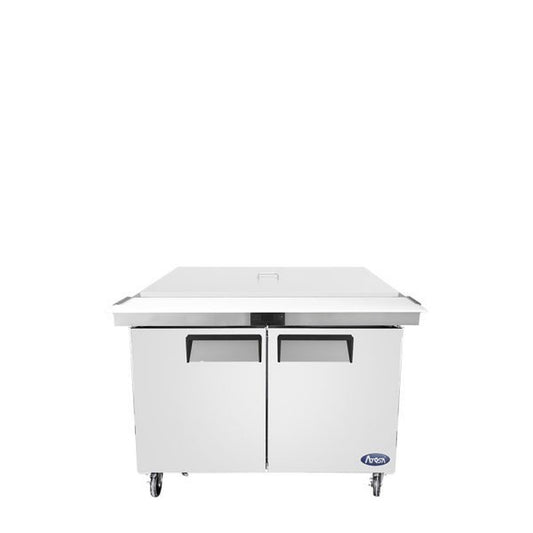 Atosa Stainless Steel Mega Top Sandwich Prep Table 48" - MSF8306GR-NTCV