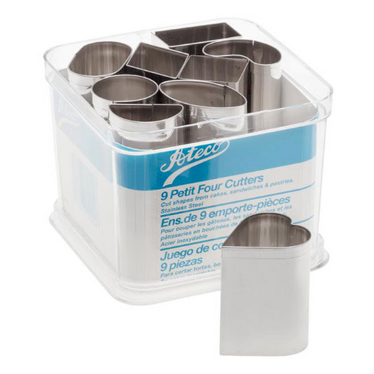 Ateco 9-Piece Cake Decorating Tube Set - 2009