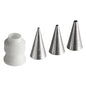 Ateco Writing Tube Set 4-Pc S/S - 380