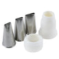 Ateco Rose Tube Set 4-Piece S/S - 383