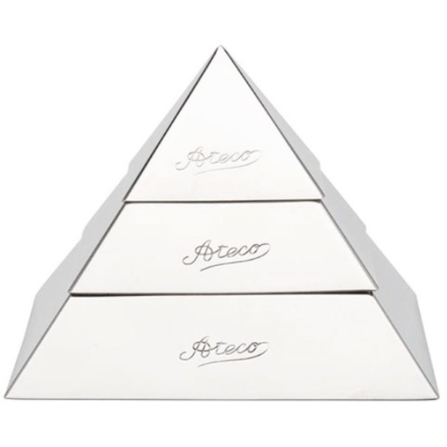 Ateco Pyramid Mold Large Stainless Steel  - 4937