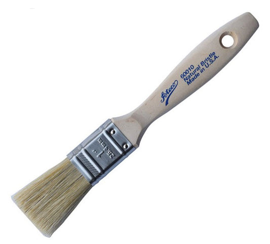 Ateco Pastry Brush 1" Wide Boar Bristles - 60010