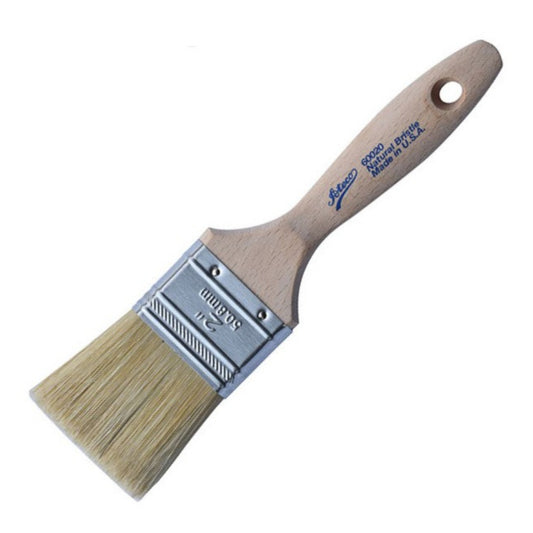 Ateco Pastry Brush 2" Wide Boar Bristles - 60020