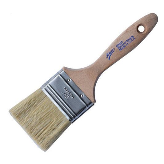 Ateco Pastry Brush  2 1/2" Wide Boar Bristles - 60025