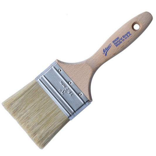 Ateco Pastry Brush, 3" Wide Boar Bristles - 60030