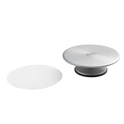 Ateco Cake Stand, 12" Revolving With Non-Slip Pad - 613