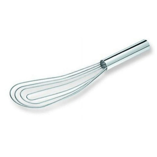 Best Mfg. Whip, 8" Flat Roux Style With S/S Steel  Handle - 8-FL