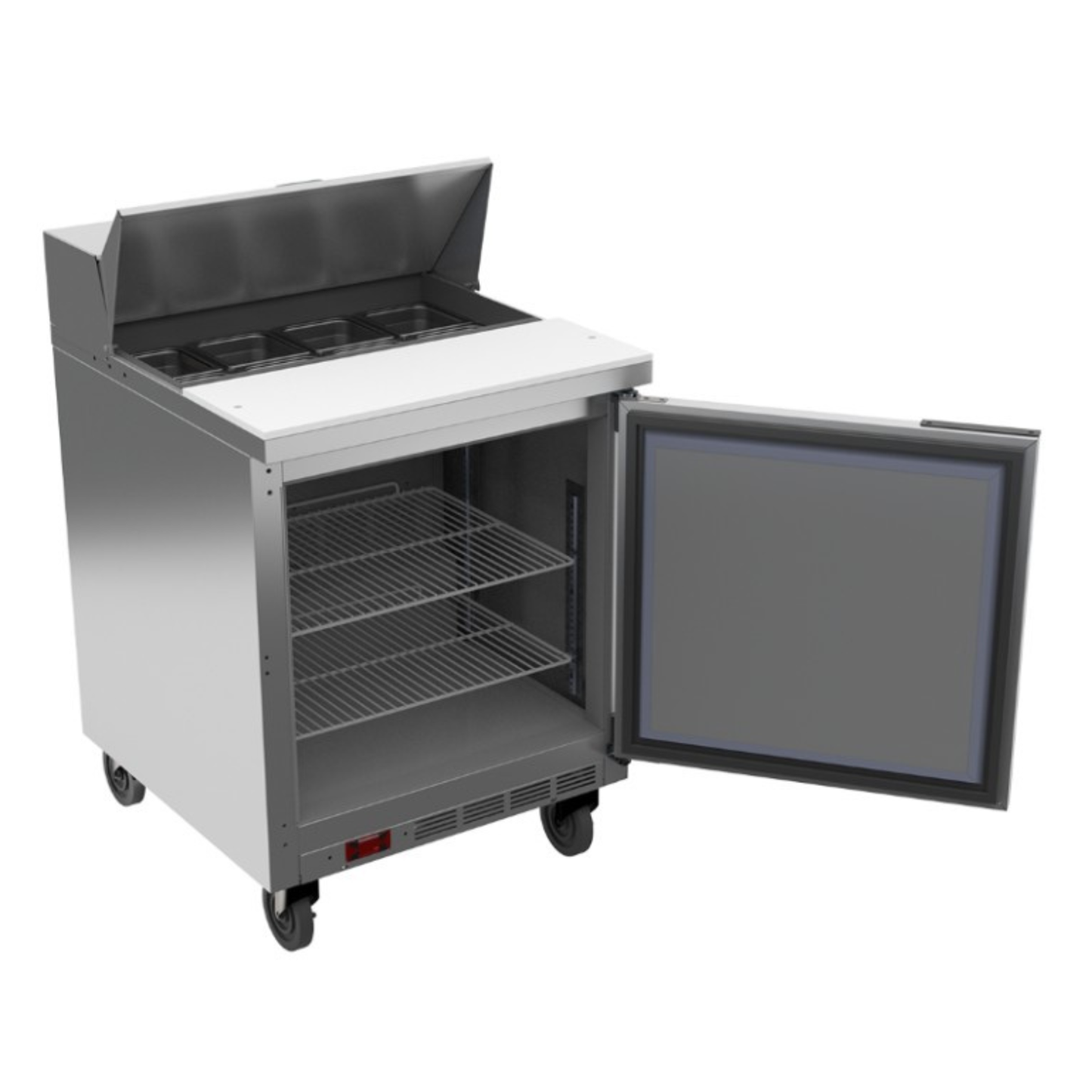 Beverage-Air Sandwich Prep Refrigerator 1 Door 27" - SPE27HC-B - OUTLET