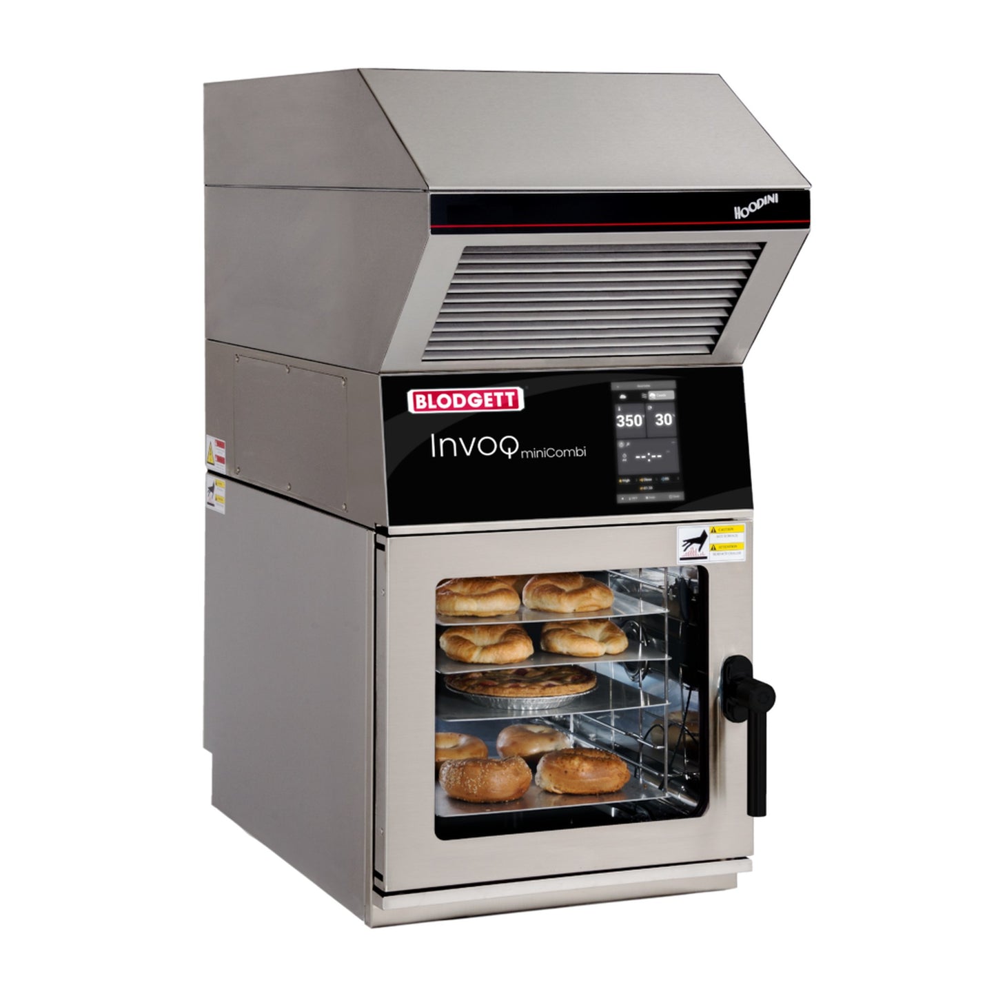 Blodgett Mini Combi Oven Steamer Electric Ventless Hoodini 4-Pan - BLCT6E-H
