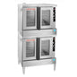 Horno de convección Blodgett, profundidad de panadería, doble pila, gas natural con conexión de colector y ruedas - ZEPH200-G-ES DBL NAT GAS