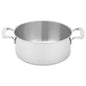 Browne Foodservice Thermalloy Sauce Pot - 5 Qt., 9.5" Dia. x 4.3" H, Stainless Steel, No Cover - 5724225 - OUTLET