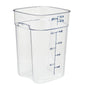 Cambro CamSquare FreshPro Polycarbonate Food Container, NSF, 22 Qt - 22SFSPROCW135