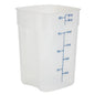 Cambro CamSquare FreshPro Polypropylene Food Container NSF 22 qt - 22SFSPROPP190