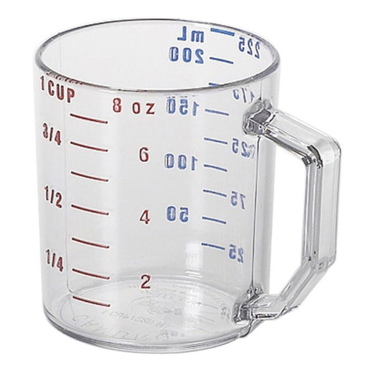 Cambro Measuring Cup, Plastic 1 Cup Dry - 25MCCW135