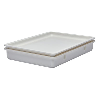 Cambro Pizza Dough Box, 18" X 26" X 3", White - DB18263CW148