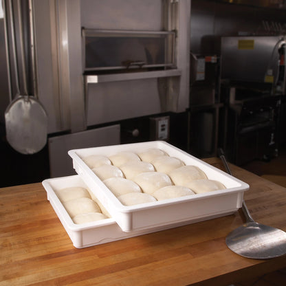 Cambro Pizza Dough Box, 18" X 26" X 3", White - DB18263CW148