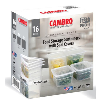 Cambro FreshPro Mini Storage Set - FPMINI16PL Cambro