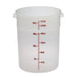 Cambro Round Polypropylene Food Storage Container NSF 22 Qt - RFS22PP