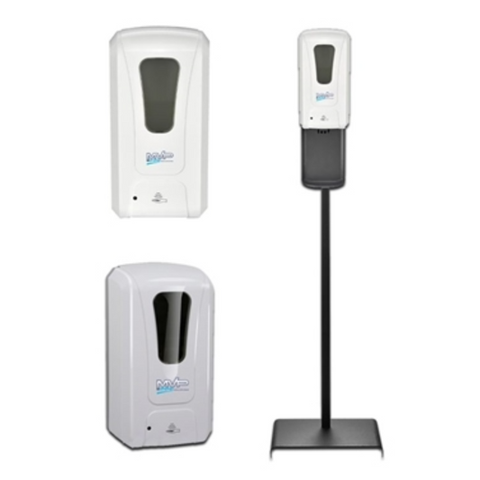 Touchless Gel Sanitizer Dispenser, Floor Stand - 210-FLMGEL