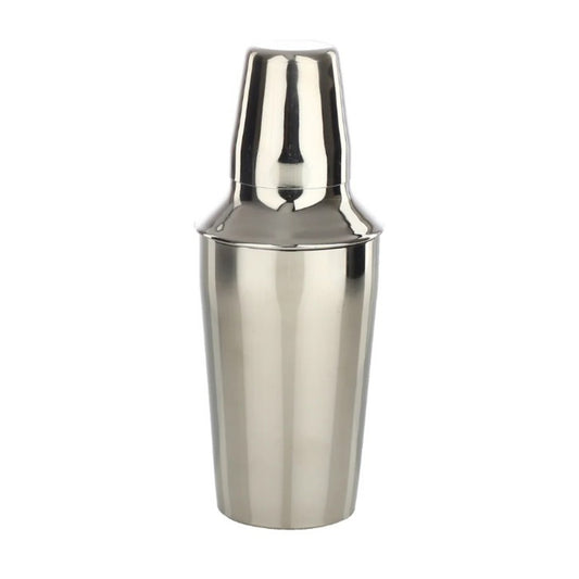 Coctelera de 16 oz, 3 piezas, acero inoxidable
