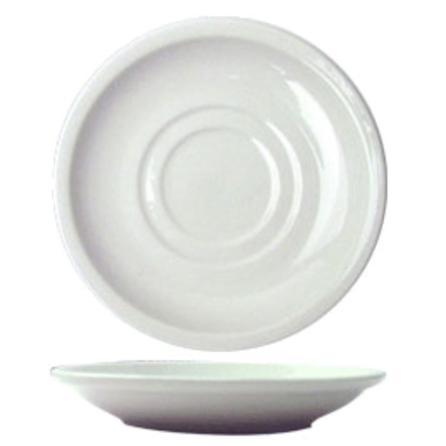 California Cooking Saucer, 6", Round, Rolled Edge - CS3D