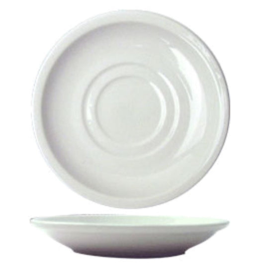 CCK Saucer, 6", Round, Rolled Edge - CS3D