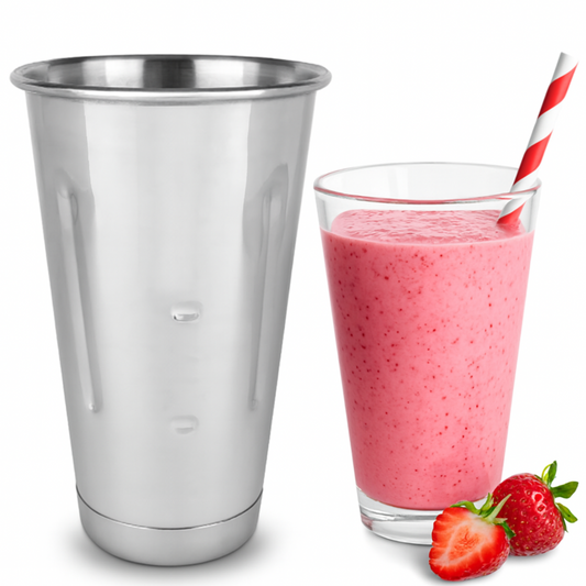 Malt / Milkshake Cup + Stainless Steel 30 oz - MCP-30