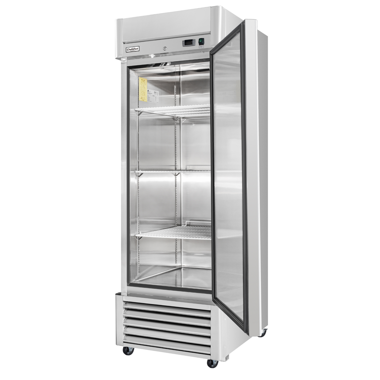 ChefsFirst 1-Door Reach-In Freezer 21.5 Cu Ft - F1