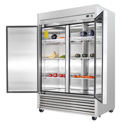 ChefsFirst 2-Door Reach-In Refrigerator 47.3 Cu Ft - R2