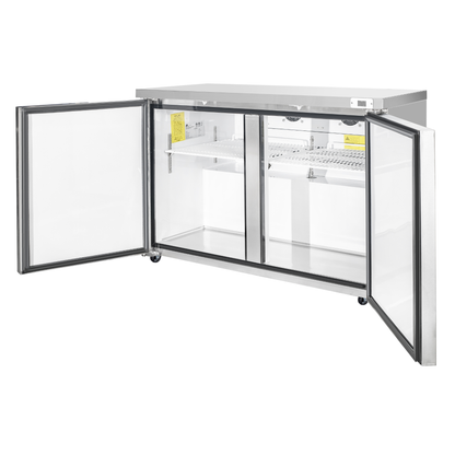 ChefsFirst 48" 2-Door Undercounter Freezer - FU2