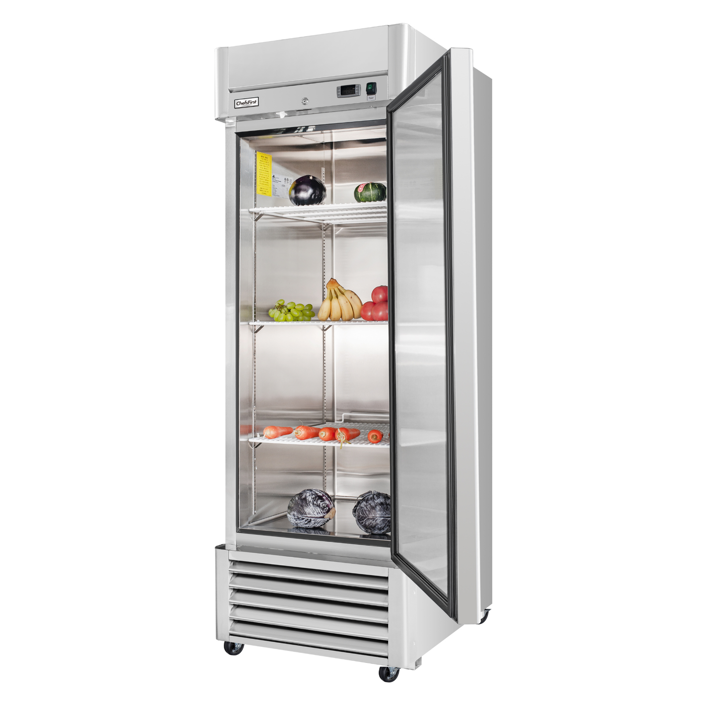 ChefsFirst 1-Door Reach-In Refrigerator 21.5 Cu Ft - R1