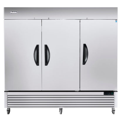 Padela Reach In Freezer, 3-Door, w/Casters - PDB-3F-HC