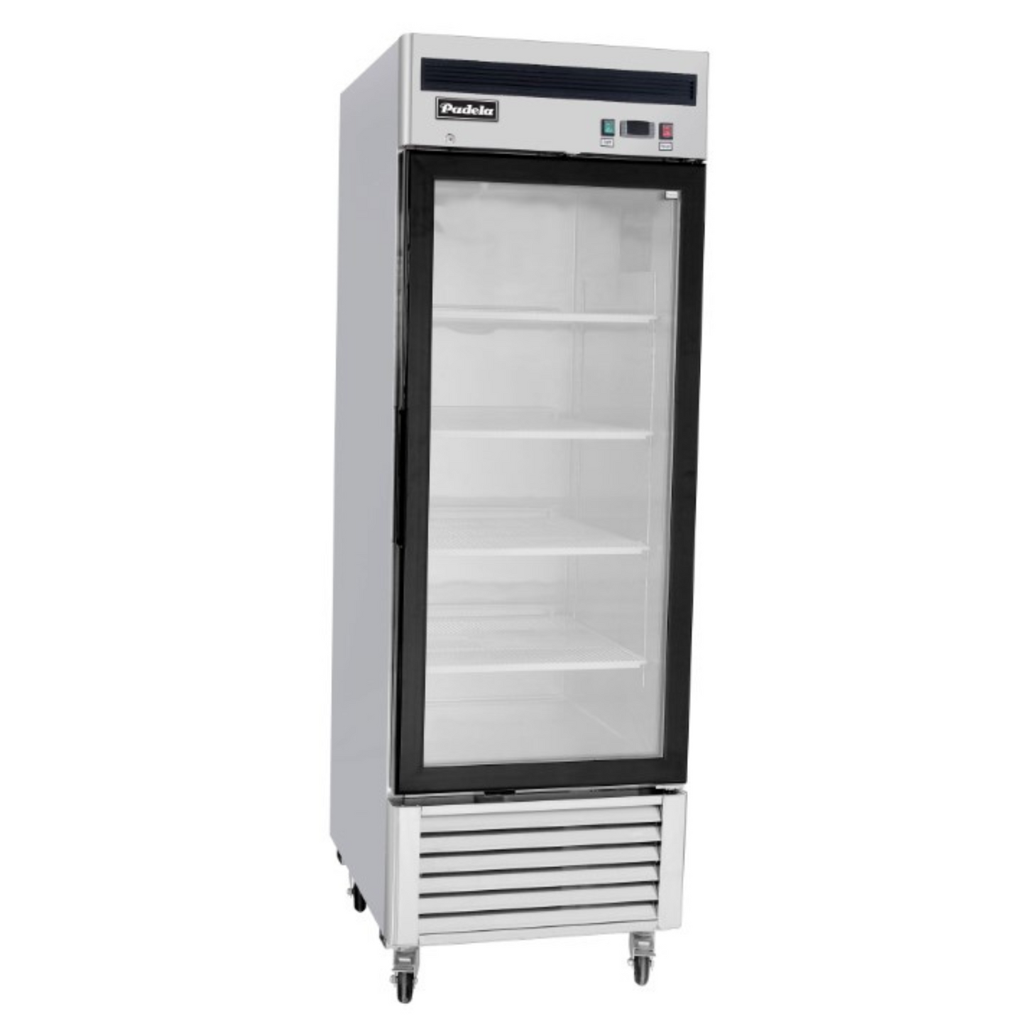 Padela Refrigerator Merchandiser, One Section, 19.1 Cuft, Bottom Mount - PDG-1R-HC