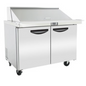 Padela, 48" Mega Top 24 Pan Prep Table - PDMS-48-HC