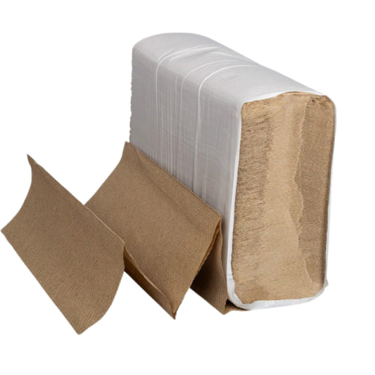 CCK 棕色 9 x 9 多折纸巾 - CS4000