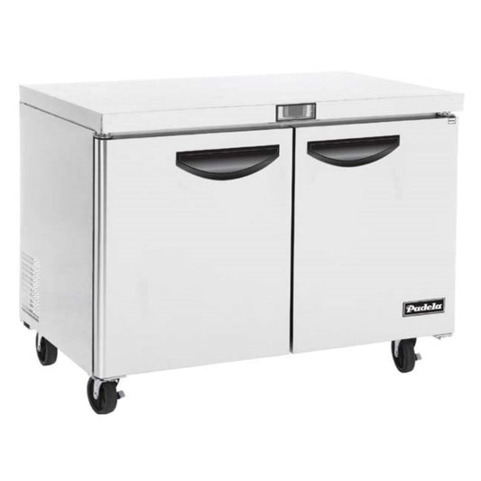 Padela  Freezer, Undercounter 48" Solid Door 2 sect. - PDU-48F-HC