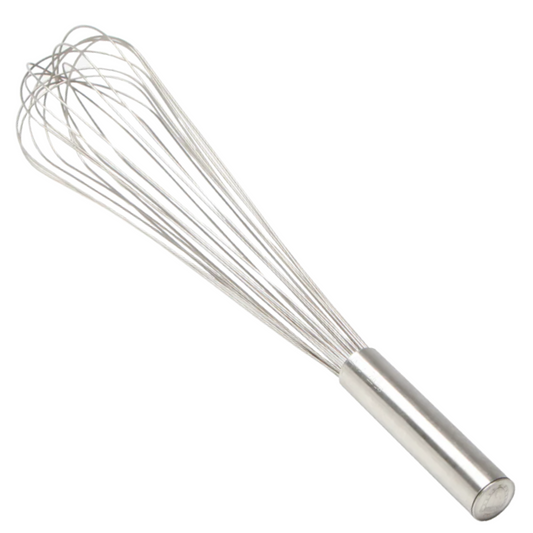 Piano Whip 16" Sealed Handle, Stainless Steel - PW-16