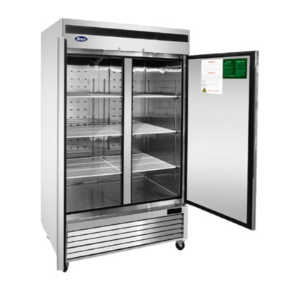 Atosa Bottom-Mount Two-Door Reach-In Refrigerator 46.8 cu ft - MBF8507GR