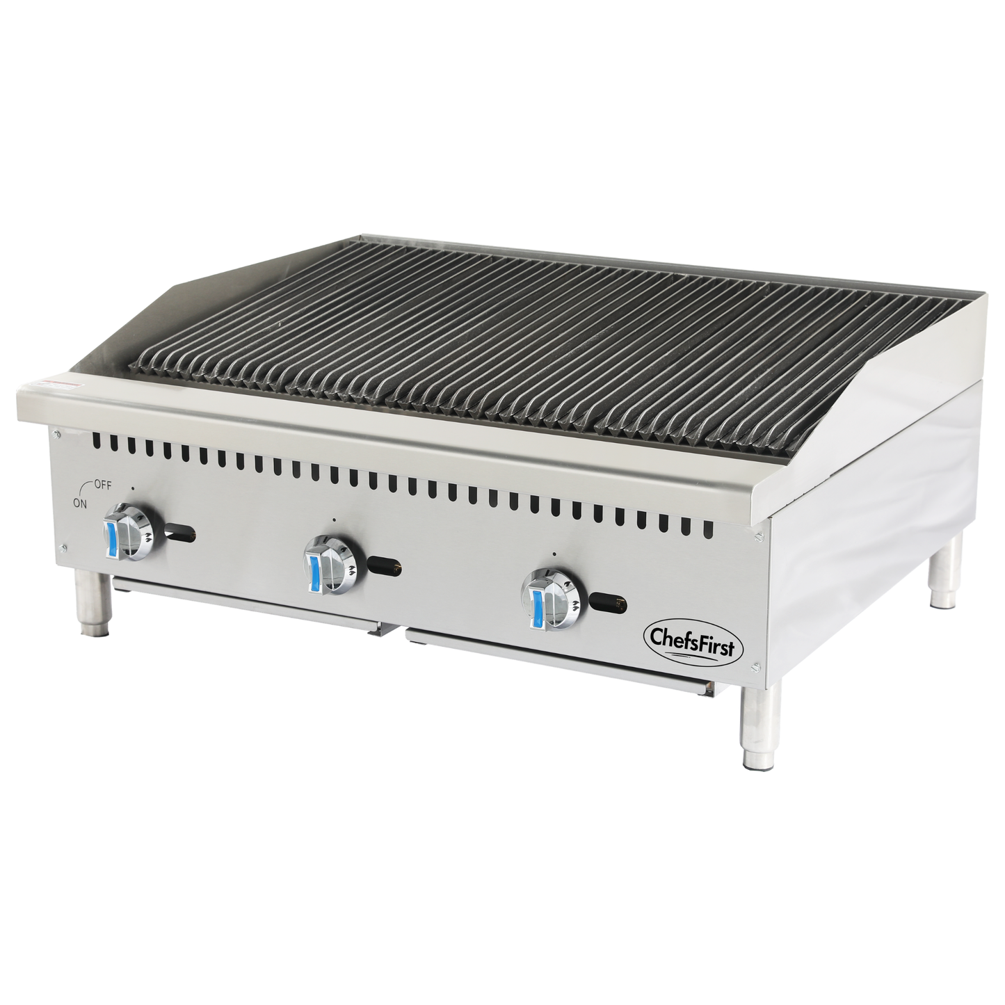 ChefsFirst 36" Charbroiler Natural Gas - SE-HCCB36NG