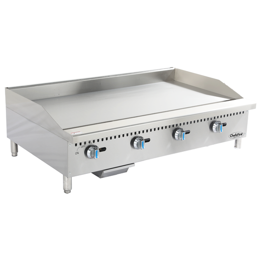 ChefsFirst 48" Gas Countertop Griddle - SE-HCG48NG