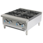 ChefsFirst 4 Burner Hot Plate Natural Gas - SE-HCHP4NG