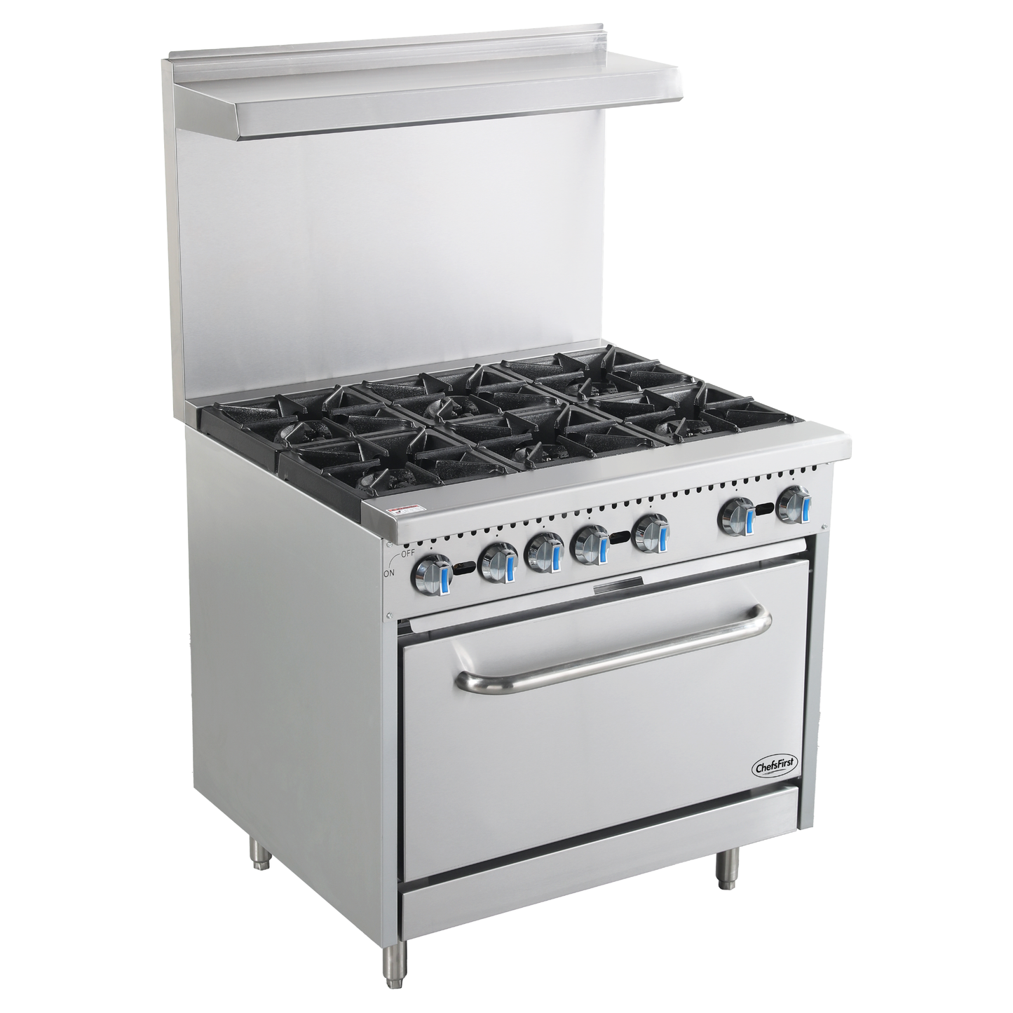 ChefsFirst 36" Gas Range Natural Gas - SE-RRA36NG