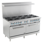 ChefsFirst 60" Gas Range Natural Gas - SE-RRA60NG