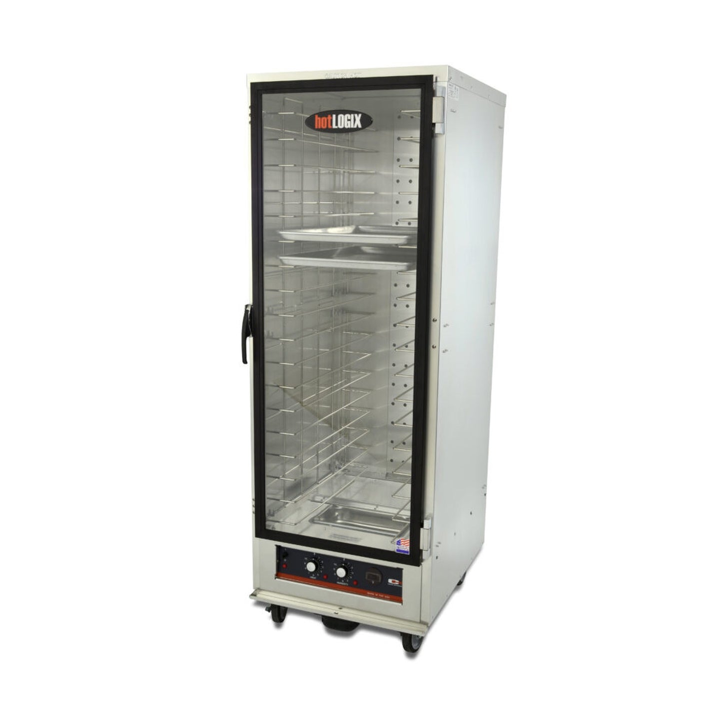 Carter-Hoffmann HotLogix2 Aluminum Heated Humidified Holding Cabinet - HL2-18