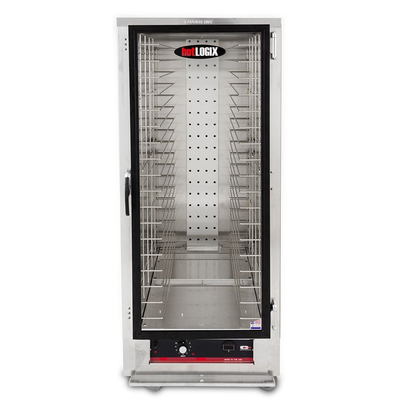Carter-Hoffmann hotLOGIX3 Insulated Aluminum Heated Holding Cabinet - HL3-18