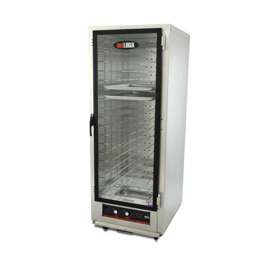Carter-Hoffmann hotLOGIX4 Humidified Insulated Aluminum Holding Cabinet - HL4-18