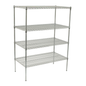 Chrome Plated Wire Shelving Set 24" x 48" - VCS-2448