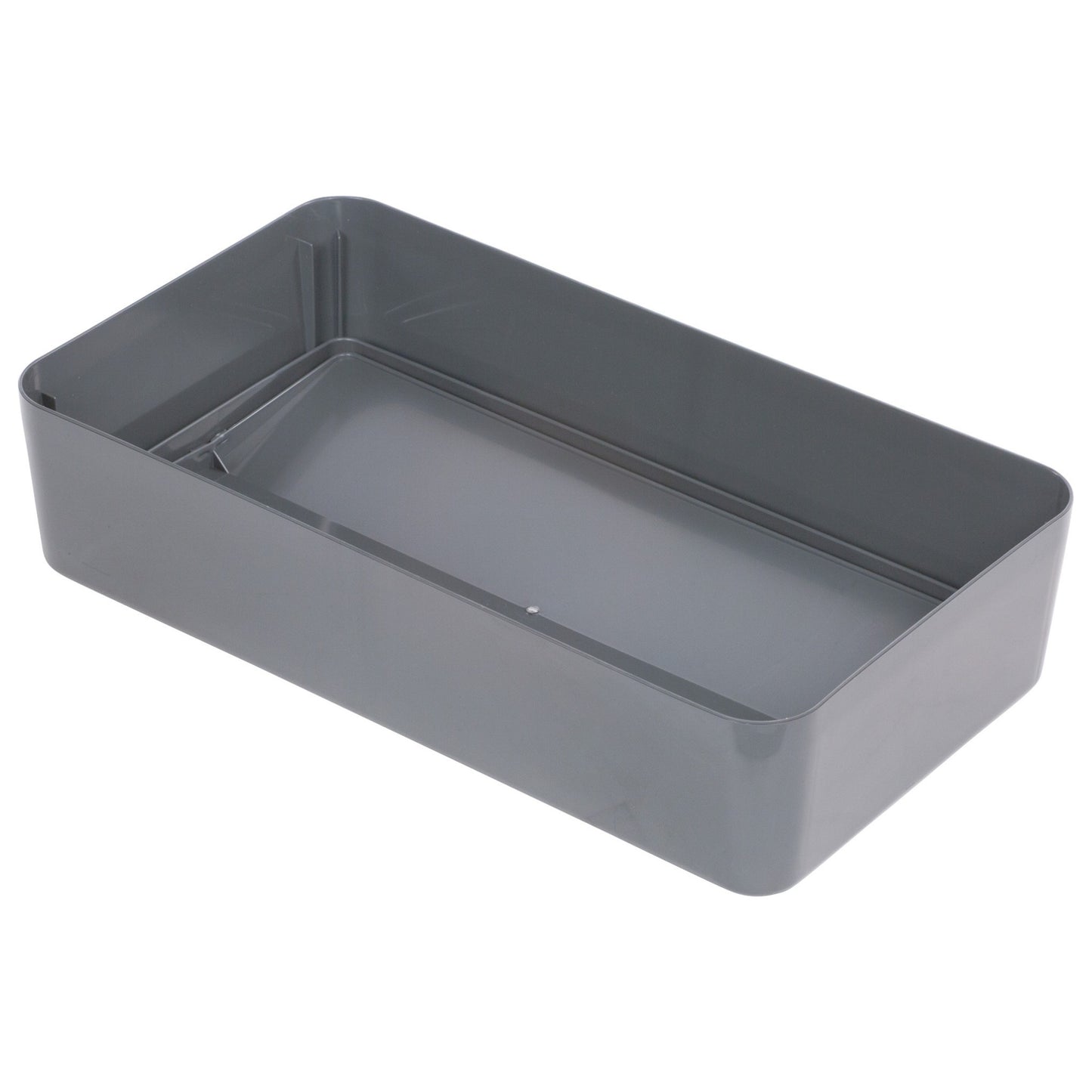 Tapa abatible Carlisle, receptáculo, compatible con contenedores de residuos Trimline de 15/23 galones, gris - 34202423