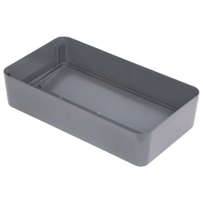 Tapa abatible Carlisle, receptáculo, compatible con contenedores de residuos Trimline de 15/23 galones, gris - 34202423